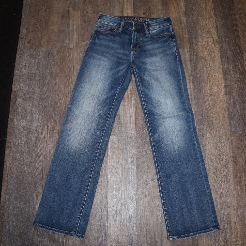 American Eagle 26x30 Men's Jeans, Original Boot, Blue